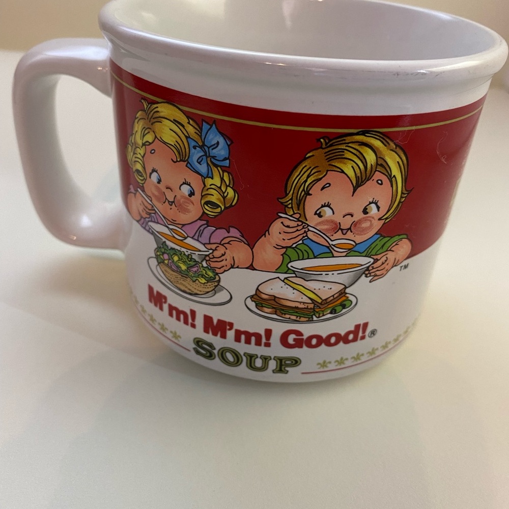 1993 Campbell’s M’m Good Soup Mug 14 oz